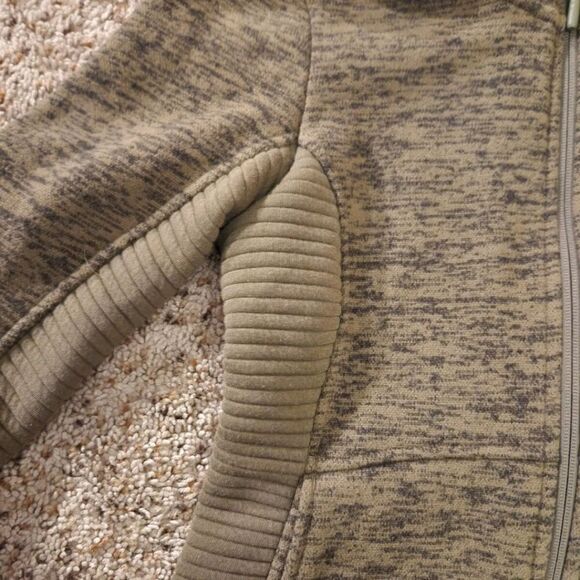 The North Face Green Zip-Up Sweatshirt Jacket Size XS Extra Small - Picture 3 of 6